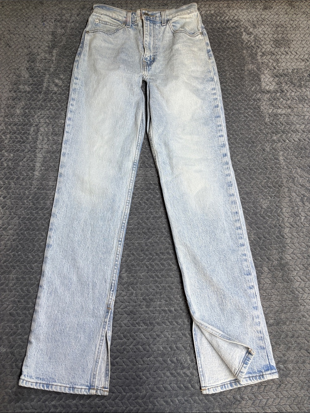 Levi Strauss 70s High Slim Straight Light Wash Jeans - Women